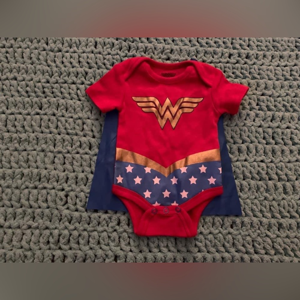 Baby Wonder Woman onesie